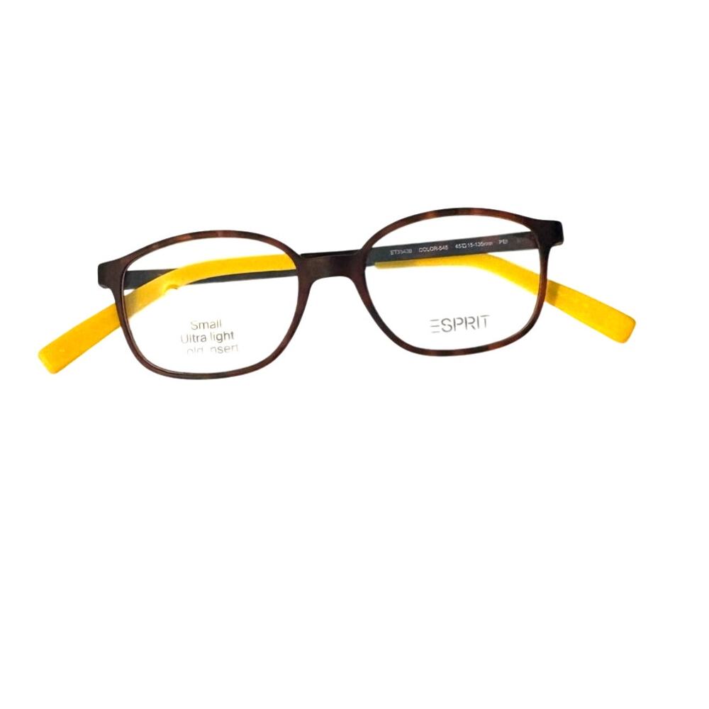 NEW Espirit ET 33436 small ultra light cold insert Squar eyeglasses